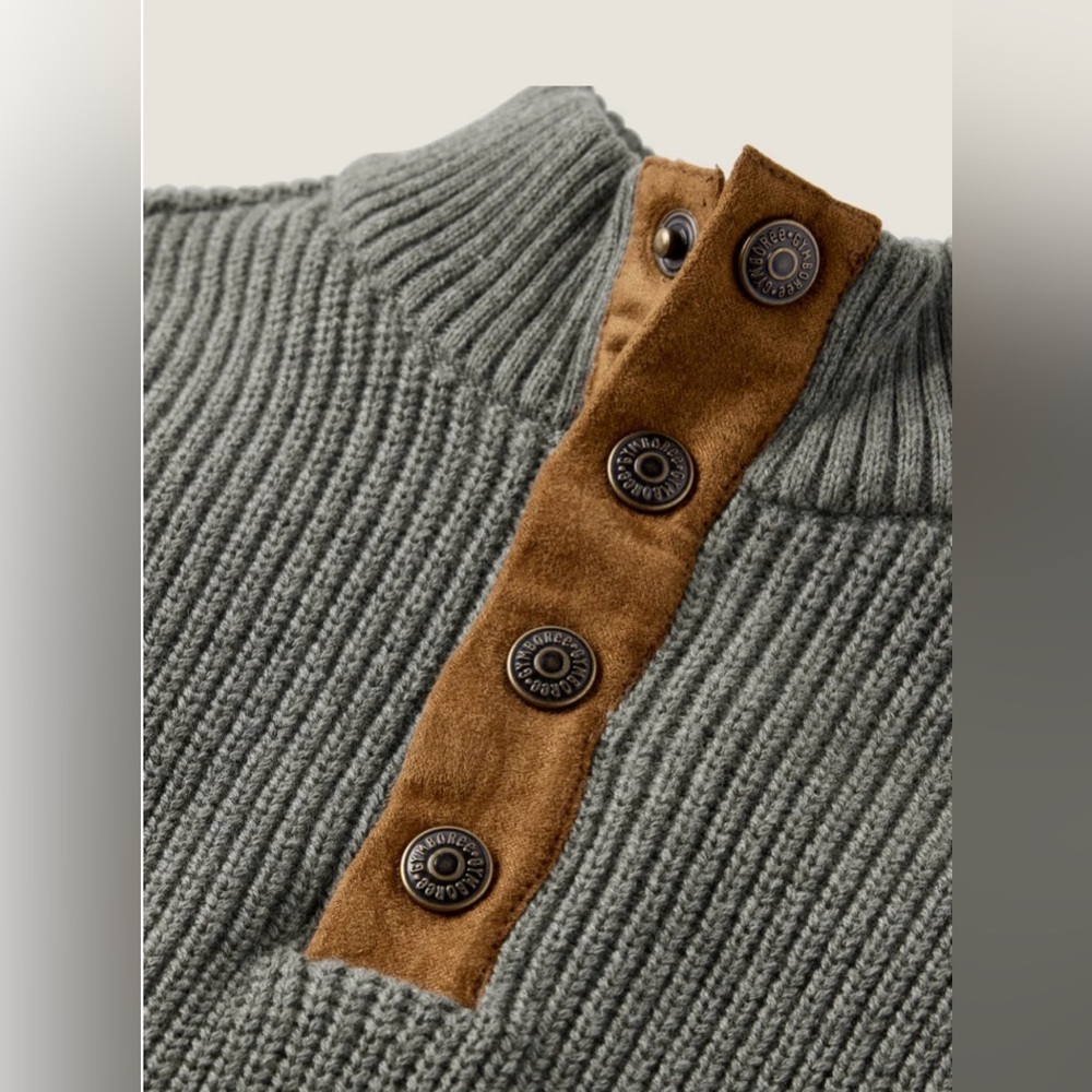 Gymboree Boys Turtleneck Sweater - Little Essentials - Picture 2 of 7